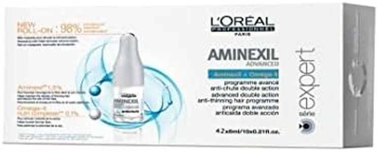 L'Oréal Professionnel - Expert Aminexil Advanced Anticaída - 42 Unidades X 6 Ml, Único, Aromatic, 252 Mililitro