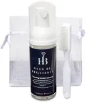 Haus of Brilliance All Purpose Fine Jewelry Cleaner Liquid with Cleaning Brush 50mL