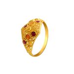 P.C. Chandra Jewellers 22KT Yellow Gold Ring for Women