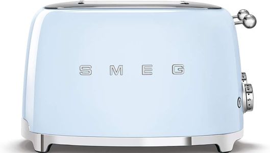 Smeg Retro Kettle and Toaster Set – Pastel Blue