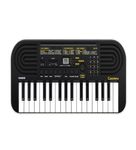 Casio SA-51 32 Mini-Keys Keyboard in Black and white and Rhythm Warriors animated online lessons