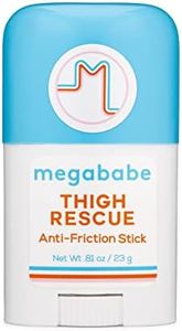 Megababe Thigh Rescue Anti-Chafe Stick | Prevents skin chafe & irritation | Thighs, arms, bra-lines & more | 0.81 oz (Pack of 1)