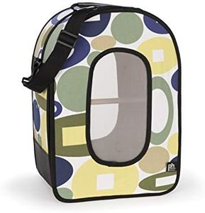 Prevue Pet Products Soft Sided Bird Travel Carrier with Perch Large, Multicolor (1309)