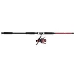 Shakespeare Firebird Spin Fishing Rod and Reel Combo Set - Complete Spinning Setup with Line - For Saltwater and Freshwater