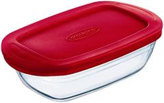 OCUISINE Cook & Store Container Rectangular 0,35 litros red