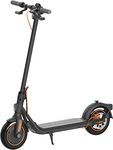 Segway-Ninebot F40I Electric Scooter for Adults, Top speed 15.5 mph, Range 24.9 Miles, with front Electronic Braking System (EBS) & rear disc brake, 10" Tubeless tyre, Built-in front & rear indicators