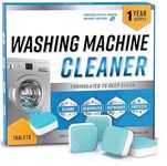 Washing Machine Cleaner Descaler - Deep Cleaning Tablets For HE Front Loader & Top Load Washer, Clean Inside Drum And Laundry Tub Seal (Washing Machine Cleaner (24)