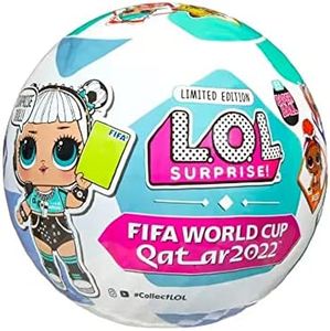 L.O.L. SURPRISE! X FIFA World Cup Qatar 2022 Dolls with 7 Surprises, Accessories, Limited Edition Dolls, Collectible Dolls, Soccer Themed Dolls- Great for Girls Age 4+