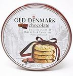 Old Denmark Milk & Dark Chocolate Chip Cookies 150g - Traditional Biscuit Tin Gift for Women, Men & Kids