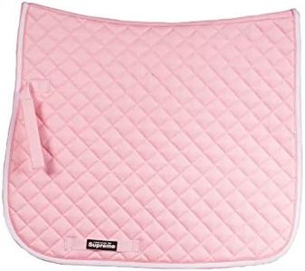 Horze Prinze Dressage Saddle pad, Unisex, Pink, Pony