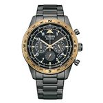 CITIZEN Stainless Steel Analog Black Dial Men Watch-Ca4556-89E, Black Band