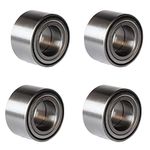 Complete Sealed Front and Rear Wheel Bearing Set - Fits 2002-Up Yamaha Kodiak Grizzly YXZ 450 550 660 700 1000