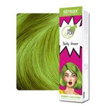 Streax Professional Hold & Play Funky Colour, Hair Color, 100g - Perky Green