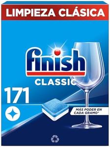 Finish Classic - Pastillas para el Lavavajillas, limpieza clásica, 171 pastillas