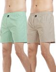 Benova ® Cotton Boxer Shorts for Men, Breathable, Comfortable & Lightweight (Pack of 2)