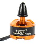 JMT Mini Multi-Rotor 1806 2400KV CW CCW Brushless Motor for DIY 2-3S 250 Mini Drone FPV CC3D 260 330 RC Quadcopter (CCW Black)