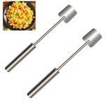 NEW Long Handle Stainless Steel Corn Stripping Tool, corn peeler for corn on the cob, corn cob stripper (2PC)