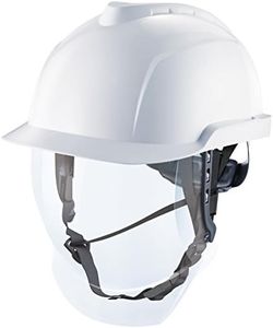 MSA GA90047 Hard Hat Chinstrap - 4-Point Universal Attachment, 3/4" Polyester Webbing, Black, Flexible Construction & Adjustable Design for Comfort, Durable/Versatile, Replaceable Non-Metal Accessory