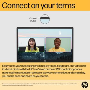 HP 15.6" Laptop – Ryzen 5, 8GB RAM, 256GB SSD
