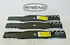 Predator 3 REPL XHT HD USA Mulching Blades Compatible with John Deere M145516 M143520 54" C Deck