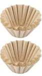 Coffee Filter, 50pcs Disposable Wood Fiber Coffee Filters Mug Paper Single Serve Natural Sustainable Transparent Unbleached Paper for Small Cup Coffee Maker Pour Dripper(S)