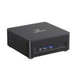 MINISFORUM Mini PC UM760 Slim, AMD Ryzen 5 7640HS Processor Mini Computer(6C/12T, Up to 5.0GHz), 16GB DDR5 RAM & 1TB PCIe 4.0 SSD, Support 8K@60Hz HDMI 2.1/USB4 Output, WIFI6E/BT5.3/Auto Power On