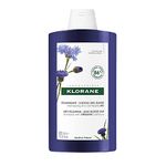 Klorane - Anti-yellowing Shampoo With Organic Centaury - Plant-based Purple Shampoo, Brightens Blonde, Platinum, Silver, Grey Or White Hair, Neutralizes Yellow And Copper Tones - 400ml