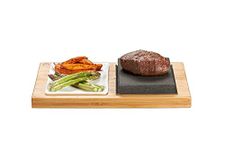 SteakStones Official Product. Save £20 on The Steak and Sides Set, The Best Way to Enjoy Steak on The Stone with The World's Leading Hot Stone Cooking Company