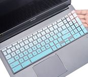 Keyboard Cover Protector for Acer Chromebook 315 CB315 715 CB715 15.6 inch with Numeric Keypad, Acer Chromebook CB315-3HT CB715-1W, Acer Chromebook 317 CB317 17.3" Keyboard Skin, Gradual Mint