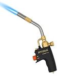RTTOOA High Intensity Adjustable Propane Torch Head, GJ-8000 Trigger Start Mapp Gas Torch Map Gas Torch Kit with Self Ignition,Pencil Flame Welding Torch Fuel by MAPP, MAP/PRO（CSA Certified)