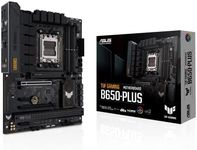 ASUS TUF GAMING B650-PLUS AMD Ryzen AM5 ATX motherboard, 14 power stages, PCIe 5.0 M.2 support, DDR5 memory, 2.5 Gb Ethernet, USB4 support and Aura Sync