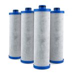 Clear Choice Replacement Compatible Water Filter (KW1) for Built-In RV Water Filtration Systems, 4-pack