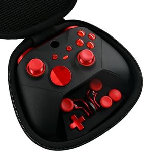 DIY Customized Elite Series 2 Controller(Magic Sound Red) , Compatible with Xbox Elite Series 2,Gaming Controller Compatible for Xbox Series X/S,Xbox One, Customized Controller With Accessory Bag [video game] [xbox_series_s]