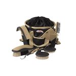 Weaver Leather Grooming Kit, Black/Beige