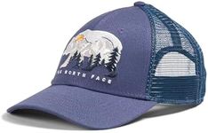 THE NORTH FACE Men's Embroidered Mudder Trucker Baseball Cap, Cave Blue/Shady Blue, One Size