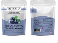 Bubbly Shisha Flavors – 250 g Herbal Hookah Flavors – Fresh and Long-Lasting Shisha Hookah Flavors – No-Tobacco Shisha Molasses – Ideal for Home, Bar, Pub (Maskuka Blueberry)