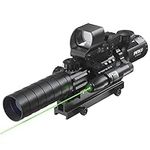 Pinty 4-in-1 Rifle Scope Combo, 3-9