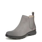 Vionic Women's Redwood Evergreen Pull Up Ankle Boot- Comfort Booties Helps Heel Pain, Plantar Fasciitis with Built-in Arch Support Orthotic Insole That Corrects Pronation and Alignment, Sizes 5-11,