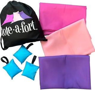 Tote A Fort, Princess Fort, Blanket Fort Kit, Fort Building Kit, Kids Fort, Kids' Playhouses, Portable Childrens Fort, Fort Kit
