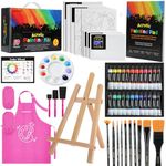 59pcs Acrylic Paint Set - Art Suppl