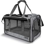 GAPZER Pet Carrier for Large Cats, 