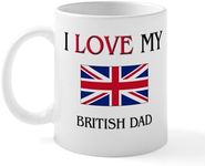 CafePress I Love My British Dad Mug