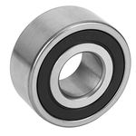 3pcs Deep Groove Ball Bearings, 3306-2RS Self Aligning Ball Bearing for Skateboards Inline Skate Scooter