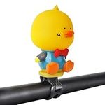 Bike Bell Kids,Duck Bike Bell,Children's Bicycle Horn,Cute Cartoon Bicycle Bell,Squeeze Bicycle Horn,Cute Bicycle Lights Bell for Children Boys Girls for Bike Scooter Balance (Ducks)