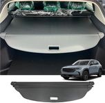 Yumemoo Retractable Cargo Cover for 2023 2024 2025 Mazda CX-50, Rear Trunk Cover Compatible with 2023 2024 2025 Mazda CX50 Security Shielding Shade No Gap Car Accessory Black, Carbon Fiber