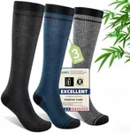 Iambamboo Mens Compression Socks fo