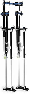 GypTool Pro 48" - 64" Drywall Stilts - Black