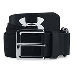 Under Armour Men's Baseball Belt, Black/Black, One Size