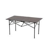 axGear Folding Camping Table Portable Picnic Aluminum Large Hard Surface Lightweight Carry Bag