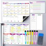 New! Magnetic Weekly Planner 4 Pack